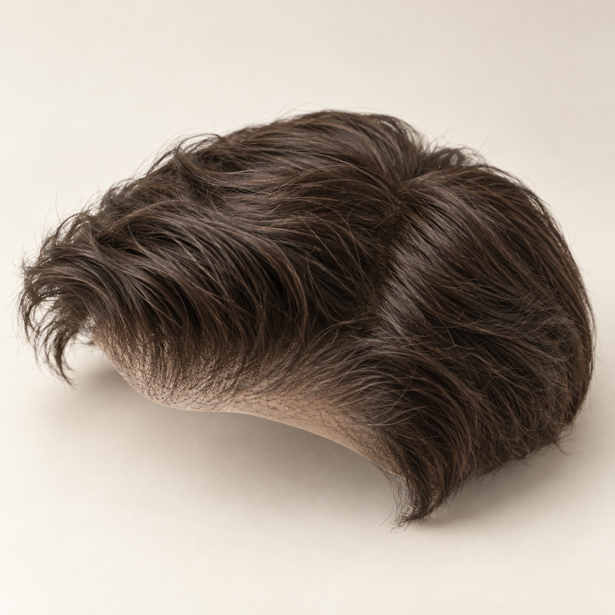 AI concept image of a men's hairpiece